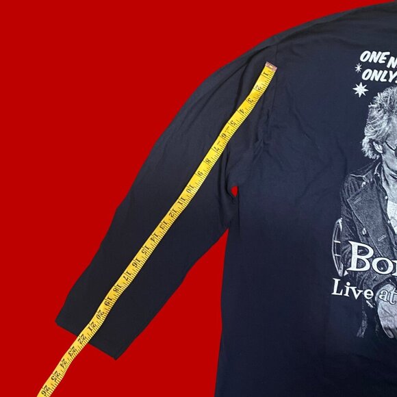 Vintage Bon Jovi 2021 Concert Tour Long Sleeve Graphic Black Band Shirt JHK 3XL - Picture 7 of 9